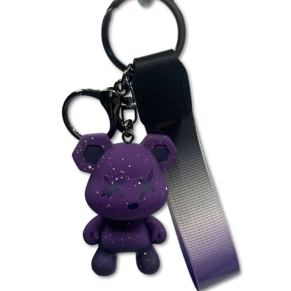 Bearbrick keychain（Purple）